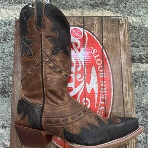 Laredo Men’s Tan Porter Snip Size 9.5